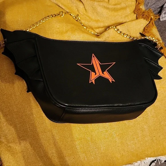 Jeffrey Stars Bat Bag NWOT W/Unbranded Chain - Picture 9 of 9
